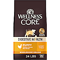 Wellness CORE Digestive Health Sensitive Stomach Chicken with Grains Dry Puppy Food