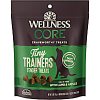 Wellness CORE Grain Free with Lamb & Apple Tiny Trainers Tender Dog Treats