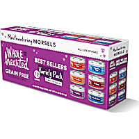 WholeHearted Grain Free Best Sellers Mouthwatering Morsels Wet Cat Food Variety Pack