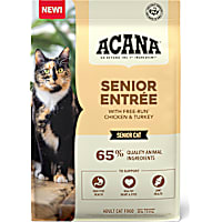 ACANA Senior Entree Chicken Turkey and Duck Dry Cat Food for Seniors
