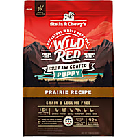 Stella & Chewy's Wild Red Raw Coated High Protein Grain & Legume Free Puppy Prairie Recipe Dry Dog Food