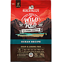 Stella & Chewy's Wild Red Raw Coated High Protein Grain & Legume Free Ocean Recipe Dry Dog Food