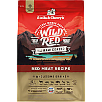 Stella & Chewy's Wild Red Raw Coated High Protein Wholesome Grains Red Meat Recipe Dry Dog Food