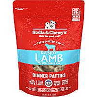 Stella & Chewy's Freeze Dried Raw Dinner Patties High Protein Dandy Lamb Recipe Dry Dog Food