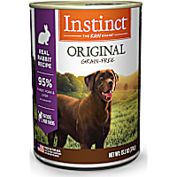 Instinct Original Grain Free Real Rabbit Recipe Natural Wet Canned Dog Food