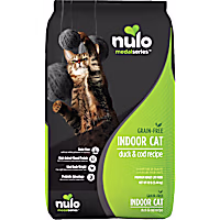 Nulo MedalSeries Grain-Free Duck & Cod Indoor Dry Cat Food