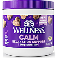 Wellness Tasty Cheese Flavored Soft Chews Calming Supplements for Dogs