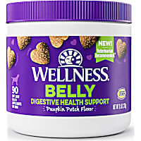 Wellness Pumpkin Patch Flavored Soft Chew Digestive Health Supplements for Dogs
