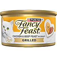 Fancy Feast Grilled Chicken and Beef in Wet Cat Food Gravy