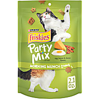Friskies Party Mix Morning Munch Crunch Cat Treats