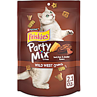 Friskies Party Mix Wild West Crunch Cat Treats