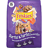 Friskies Surfin' & Turfin' Favorites Dry Cat Food