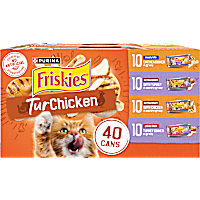 Friskies TurChicken Adult Wet Cat Food variety Pack