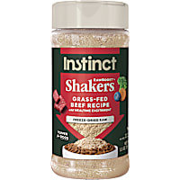 Instinct Raw Boost Shakers Beef Freeze-Dried Dog Food Topper