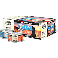 ACANA Salmon & Chicken + Tuna & Chicken Recipes Premium Pate Wet Cat Food in Bone Broth Variety Pack