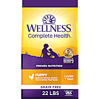 Wellness Complete Health Grain Free Chicken & Salmon Recipe Dry Puppy Food