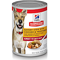 Hill's Science Diet Adult Savory Stew with Chicken & Vegetables Canned Wet Dog Food