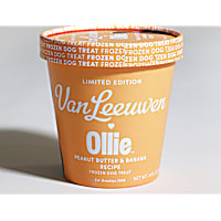 Ollie Van Leeuwen Peanut Butter and Banana Recipe Frozen Dog Treat