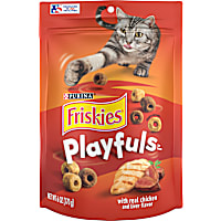 Friskies Playfuls With Chicken and Liver Flavor Cat Treats