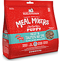Stella & Chewy's Perfectly Beef & Salmon Recipe Meal Mixers Puppy Freeze Dried Food