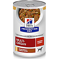 Hill's Prescription Diet Multi-Organ Support Turkey & Vegetable Stew Wet Dog Food