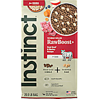 Instinct Raw Boost Whole Grain Real Beef & Barley Recipe Natural Dry Dog Food