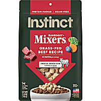 Instinct Freeze Dried Raw Boost Mixers Grain Free All Natural Beef Recipe Dog Food Topper