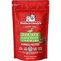 Stella & Chewy's Frozen Duck Duck Goose Patties Dog Food
