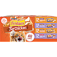Purina Friskies TurChicken Extra Gravy Chunky, Meaty Bits and Prime Filets Wet Cat Food Variety Pack