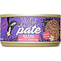 Tiki Cat After Dark Beef & Beef Liver Recipe Soft Pate Wet Cat Food