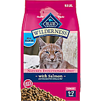 Blue Buffalo Wilderness Grain Free Natural High Protein Salmon Adult Dry Cat Food