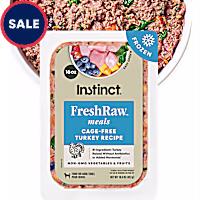 Instinct FreshRaw Meals Cage-Free Turkey Recipe Dog Food