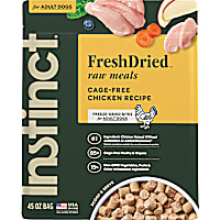 Instinct Freeze Dried Raw Meals Grain Free Cage Free Chicken Recipe Dog Food