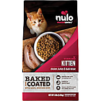 Nulo MedalSeries Baked and Coated Chicken, Turkey & Duck Recipe Kitten Food Kibble