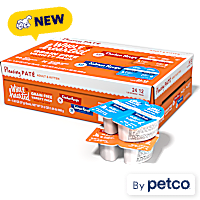 WholeHearted Grain-Free Chicken & Grain-Free Salmon Pleasing Pate Split Cup Cat Food Variety Pack