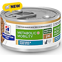 Hill's Prescription Diet Metabolic Weight + j/d Vegetable & Tuna Stew Cat Food