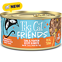 Tiki Cat Friends Tuna & Pumpkin Wet Cat Food