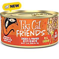 Tiki Cat Friends Chicken & Pumpkin Cat Food