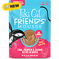 Tiki Cat Friends Mousse Tuna, Pumpkin & Shrimp Cat Food