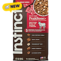 Instinct Peak Boost Grain Free High-Protein Recipe with Real Beef Dog Food