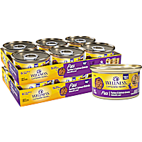 Wellness Complete Health Grain Free Turkey & Salmon Entree Pate Wet Cat Food