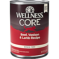Wellness CORE Natural Grain Free Beef Venison & Lamb Wet Dog Food