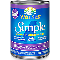 Wellness Simple Limited Ingredient Diet Grain Free Turkey & Potato Canned Dog Food