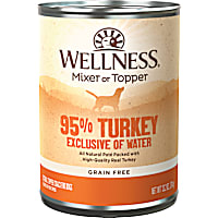 Wellness 95% Turkey Natural Grain Free Recipe Wet Dog Food