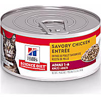Hill's Science Diet Adult Savory Chicken Entree Canned Cat Food