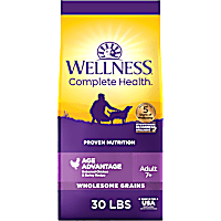 Wellness Complete Health Age Advantage, Deboned Chicken & Barley Recipe Senior Dry Dog Food