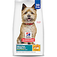 Hill's Science Diet Adult Healthy Mobility Small Bites Chicken Meal, Brown Rice & Barley Recipe Dry Dog Food