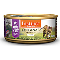 Instinct Original Grain Free Real Rabbit Recipe Natural Wet Canned Cat Food