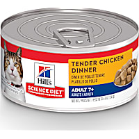 Hill's Science Diet Senior 7+ Tender Chicken Dinner Canned Wet Cat Food
