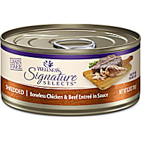 Wellness CORE Signature Selects Natural Grain Free Shredded Chicken & Beef Wet Cat Food